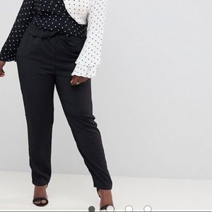 Boohoo High Waisted Paperbag Waist